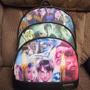 Harry Potter Trilogy Loungefly Mini Backpack